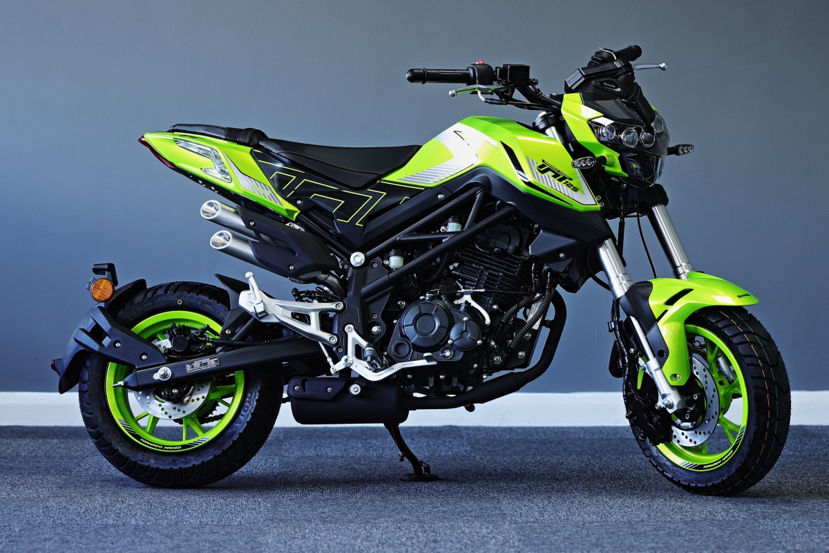 benelli tnt 125 green